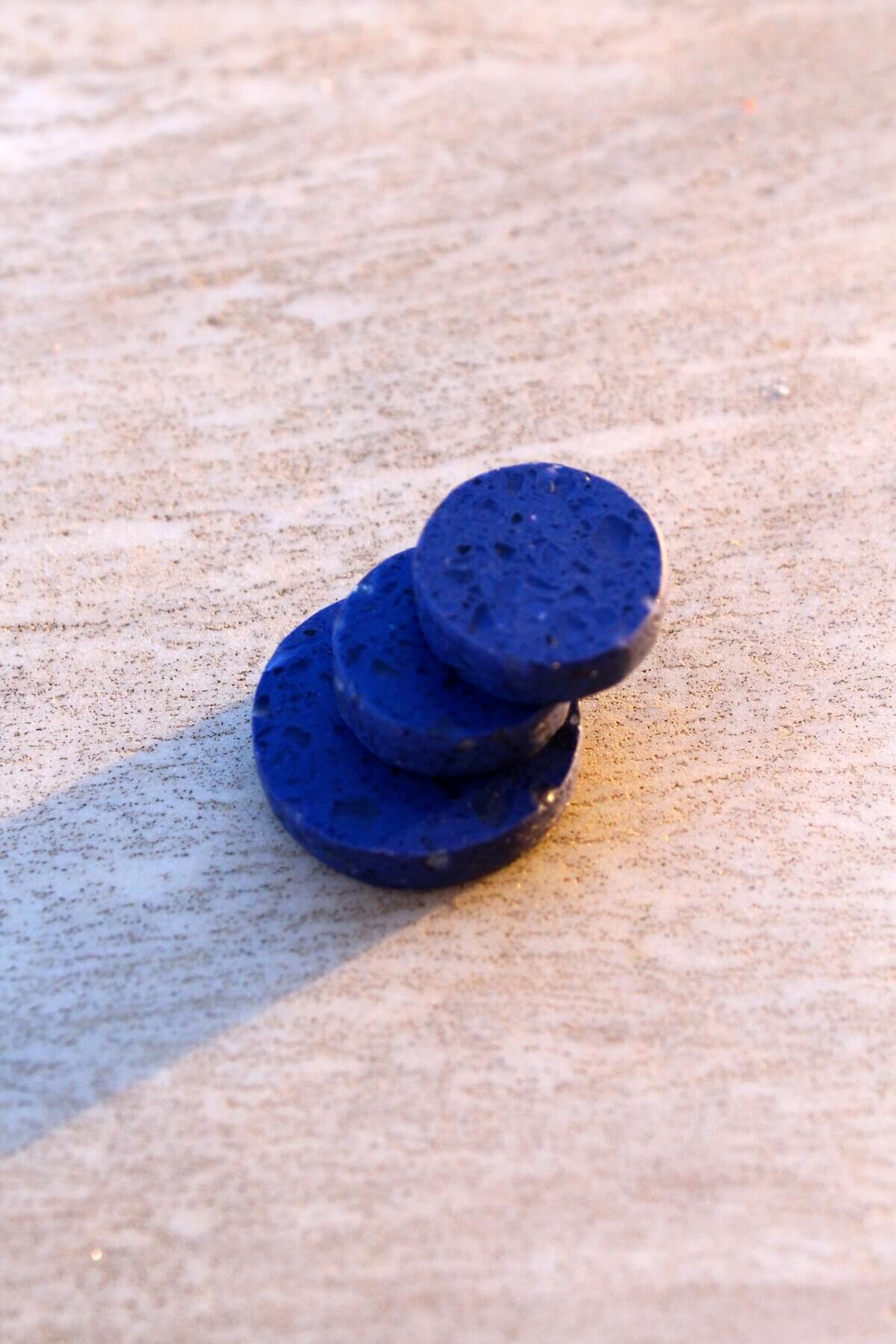 TOTEMS 06 | Blue Moon Stud Earrings - Image 6